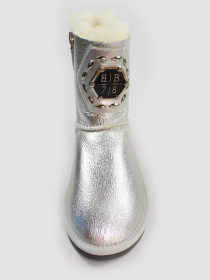 Чоботи It-girl модель 160140-silver Фото