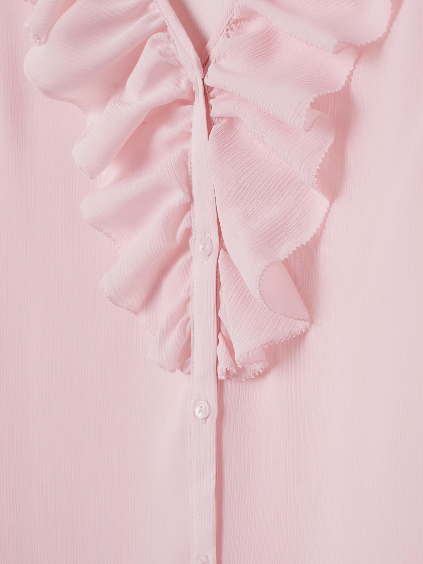 Блуза H&M модель 6523678RP21_Светло-розовый Фото