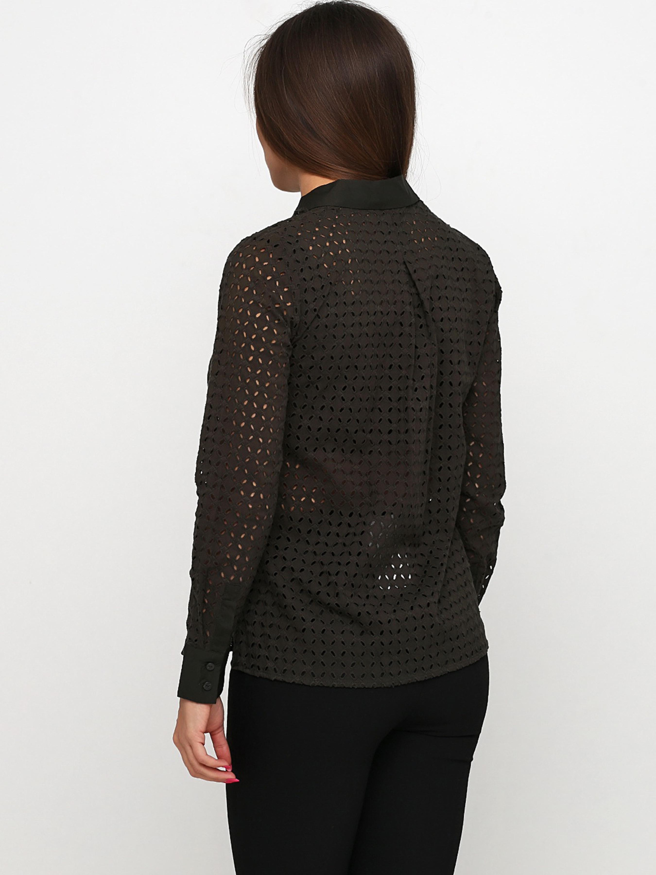 Блуза H&M модель 4729445RP3_хаки Фото