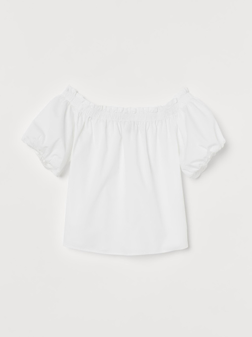 Блуза H&M модель 8968371sm_белый Фото