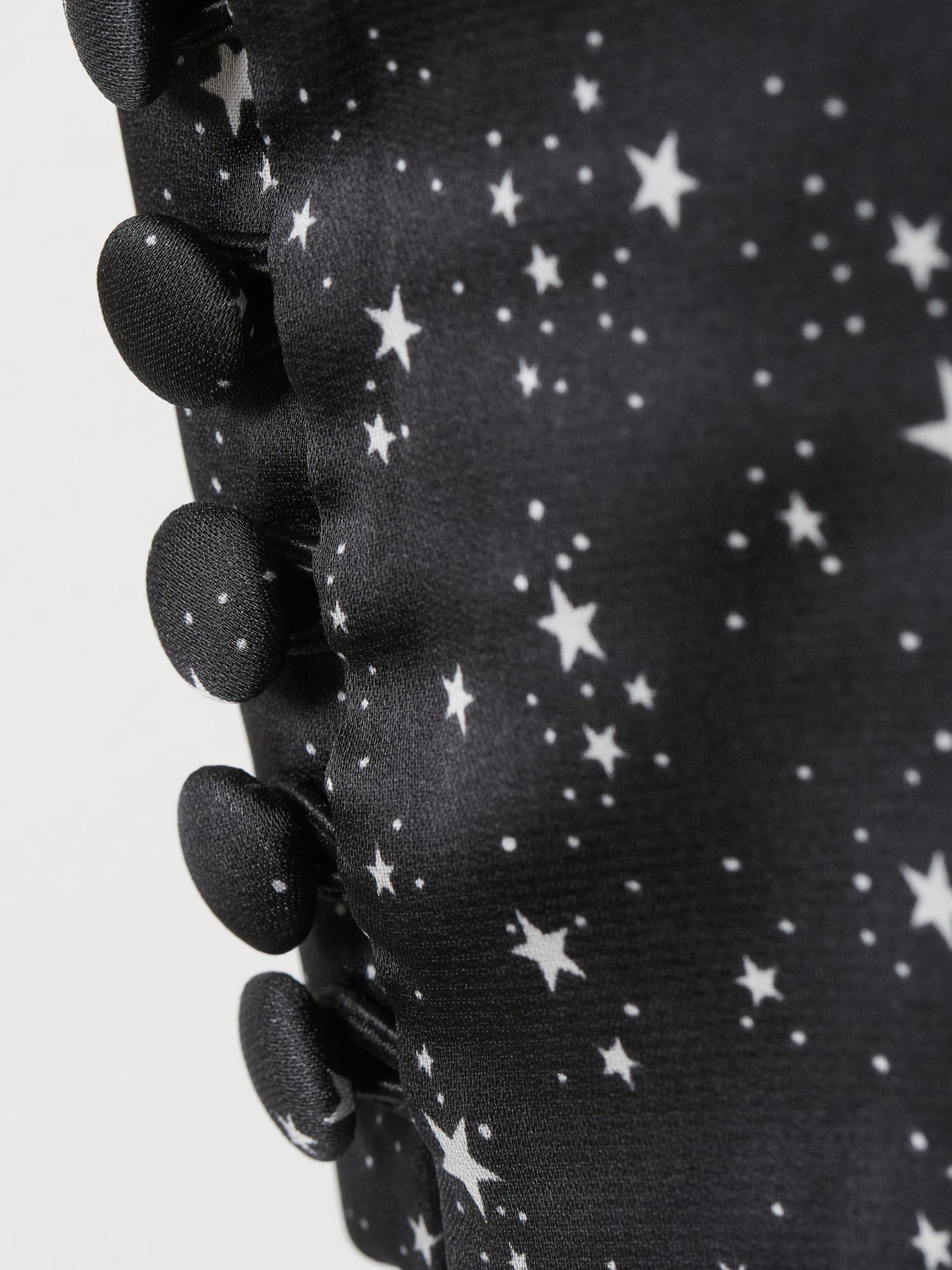 Блуза H&M модель 6886419RP3_черный в звезды Фото