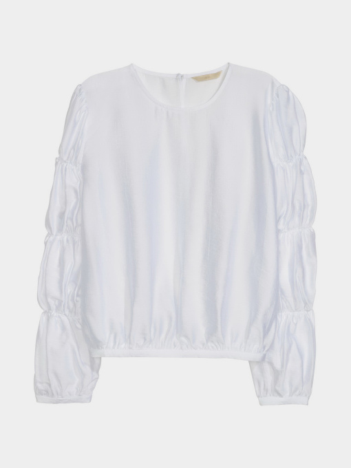 Блуза H&M модель 5981726RP21_белый Фото