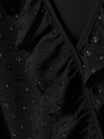 Блуза H&M модель 7150519sm_черный блестки Фото