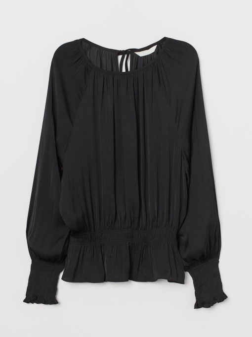 Блуза H&M модель 7893090sm_Черный Фото