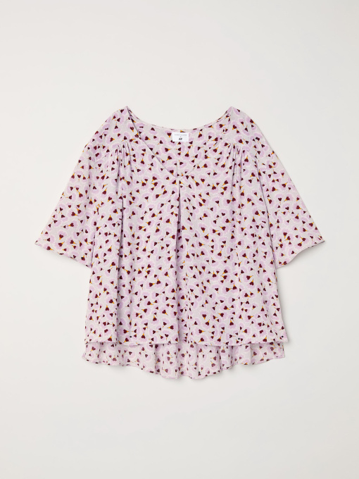 Блуза H&M модель 6350497RP3_Комбинированный Фото