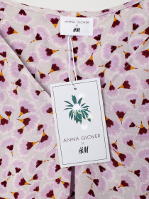 Блуза H&M модель 6350497RP3_Комбинированный Фото