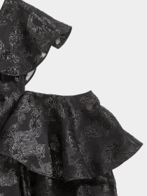 Блуза H&M модель 5710486RP3_Черный Фото