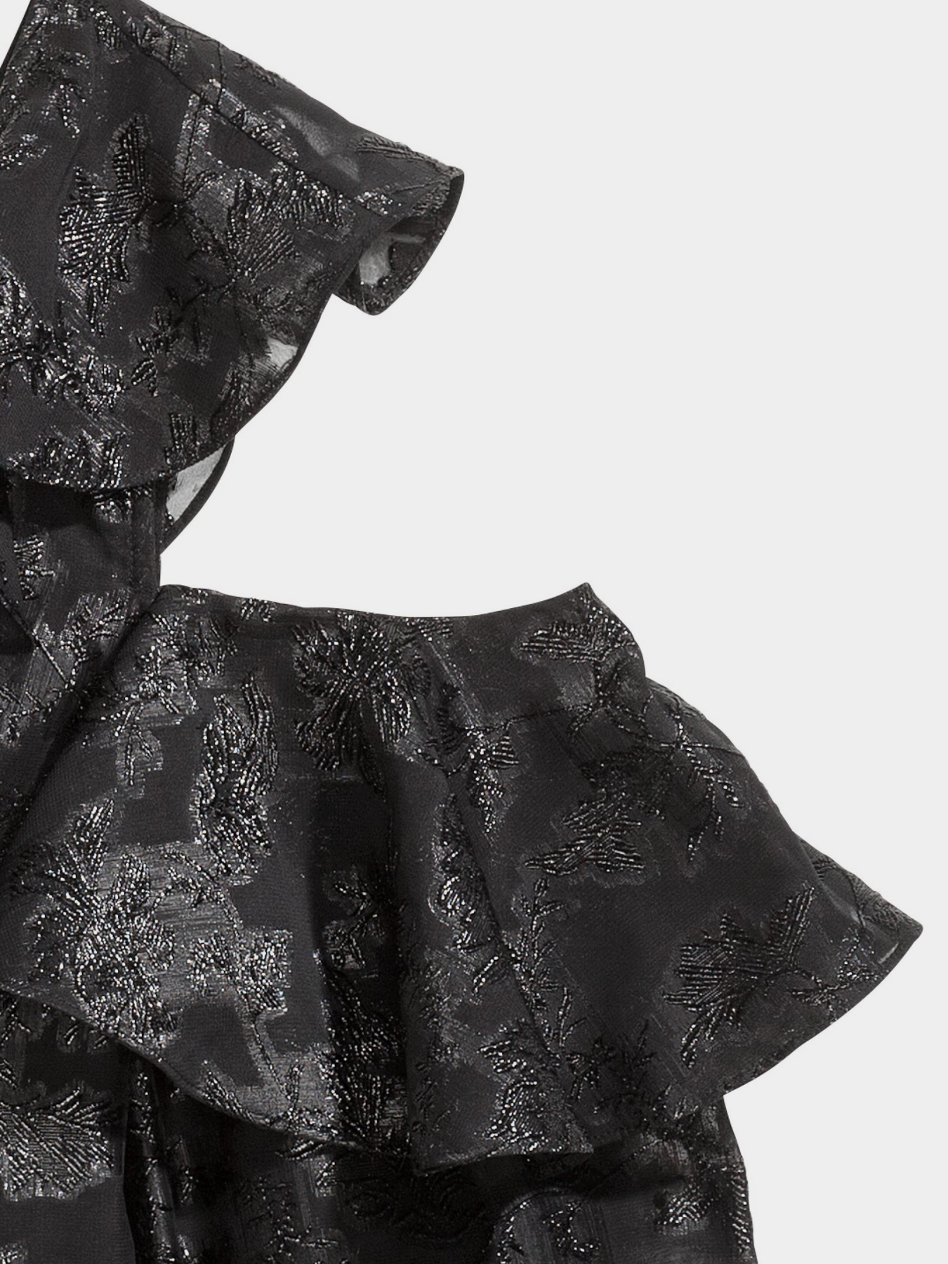 Блуза H&M модель 5710486RP3_Черный Фото