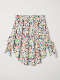 Блуза H&M модель 6354207RP12_комбинированный цветы Блуза H&M модель 6354207RP12_комбинированный цветы Фото