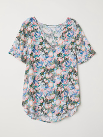 Блуза H&M модель 6268138log_Комбинированный Фото