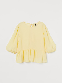 Блуза H&M модель 8315551sm_Желтый Фото