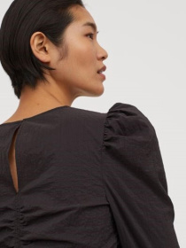 Блуза H&M модель 8610361RP5_Черный Фото