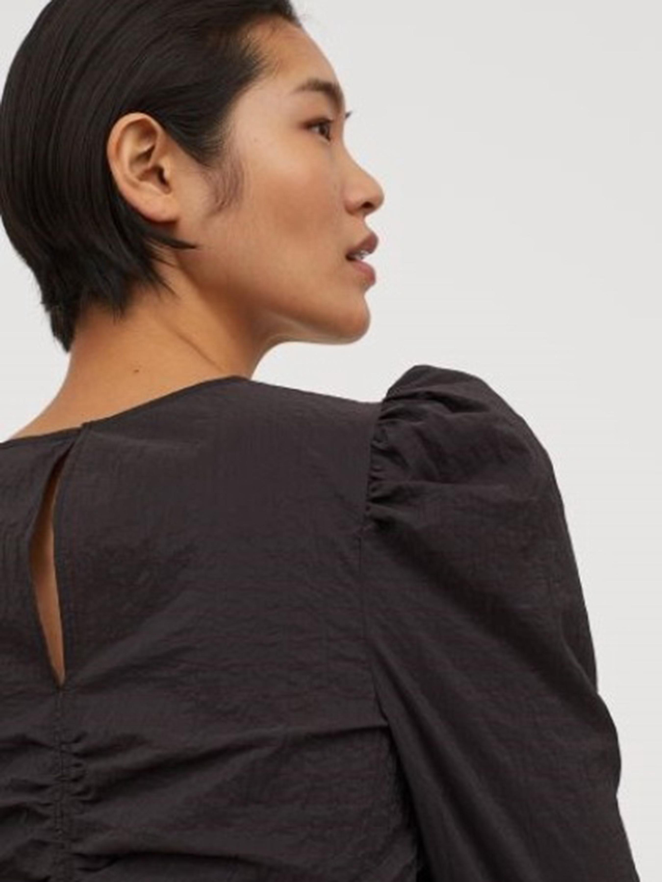 Блуза H&M модель 8610361RP5_Черный Фото