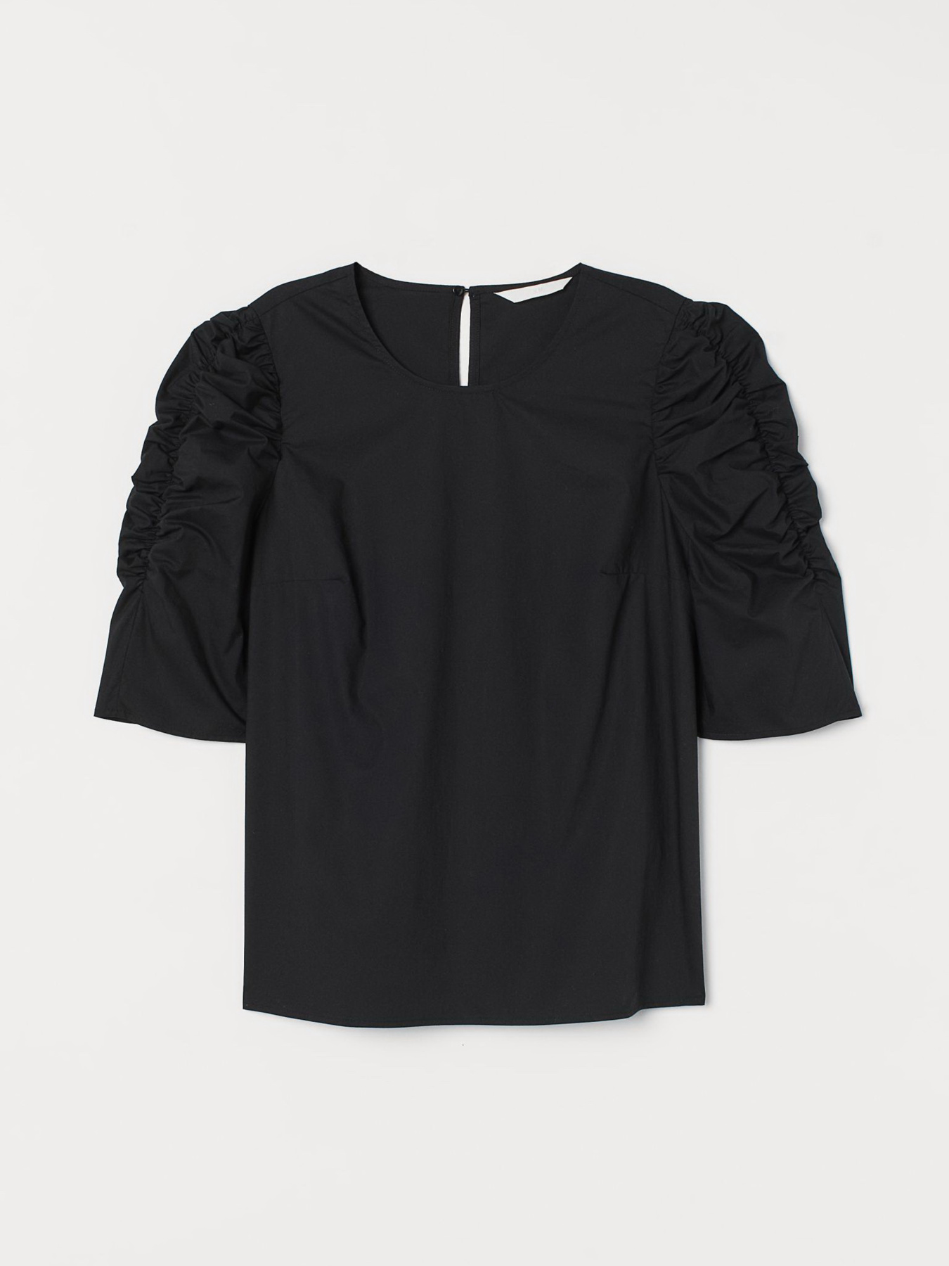 Блуза H&M модель 8406041RP6_Черный Фото