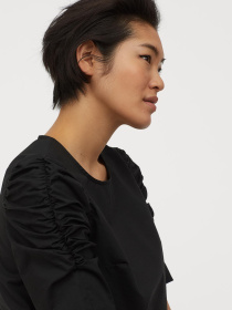 Блуза H&M модель 8406041RP6_Черный Фото