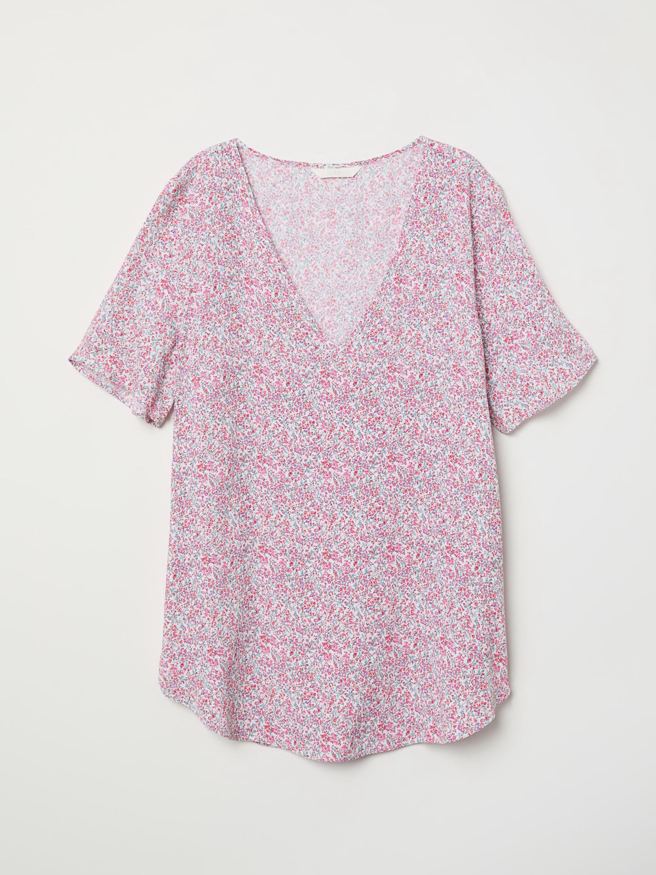 Блуза H&M модель 6268138bar_Розовый Фото