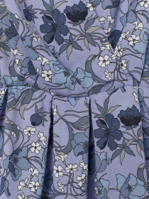 Блуза H&M модель 5518395RP21_голубой цветочный Фото