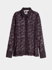 Блуза H&M модель 5484826RP1_сливовый Фото