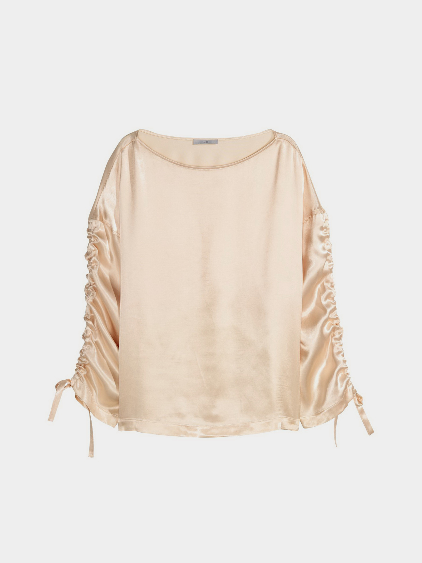 Блуза H&M модель 5466626RP12_Светло-бежевый Фото