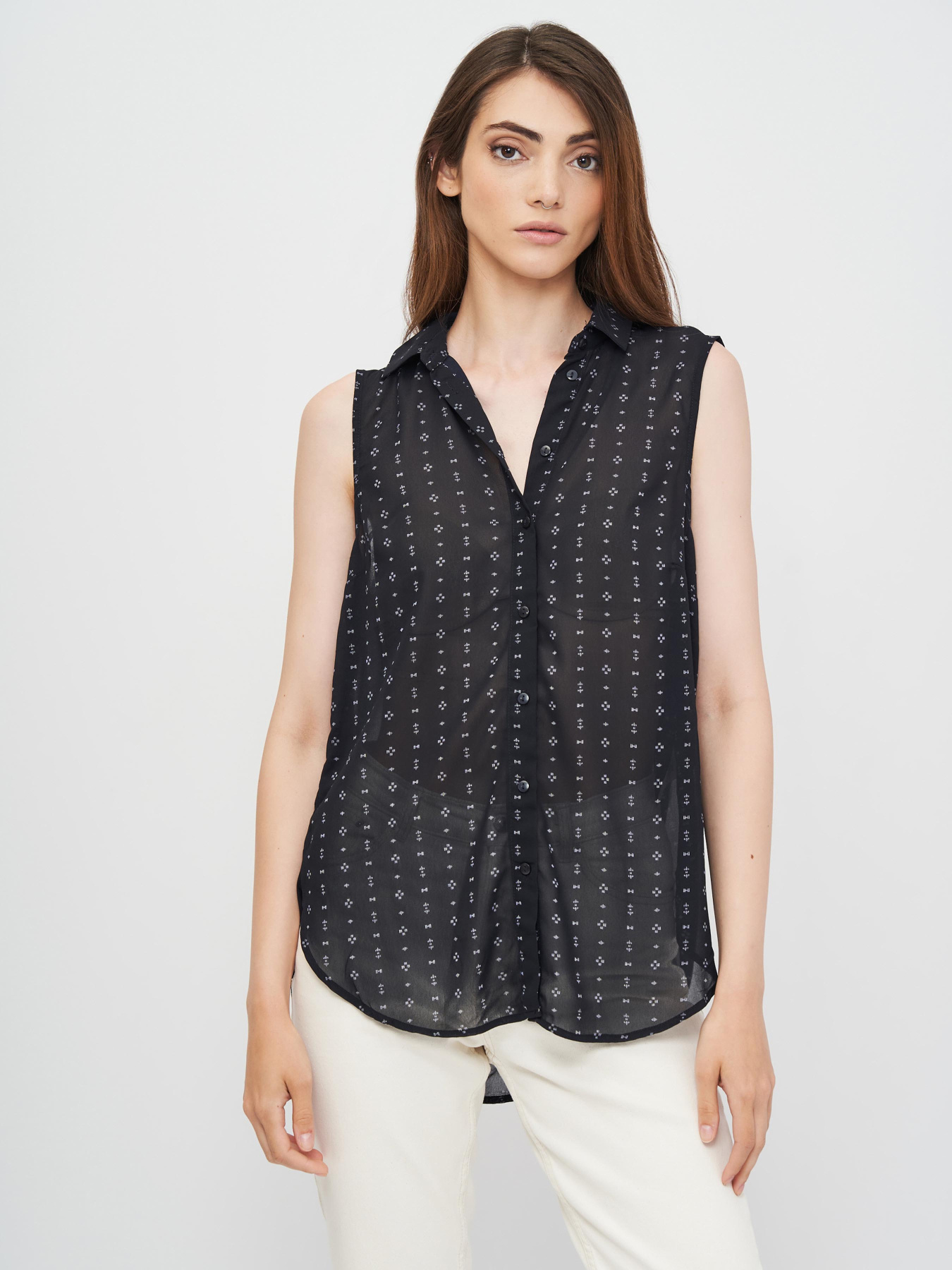 Блуза H&M модель 7519960log_Черный Фото