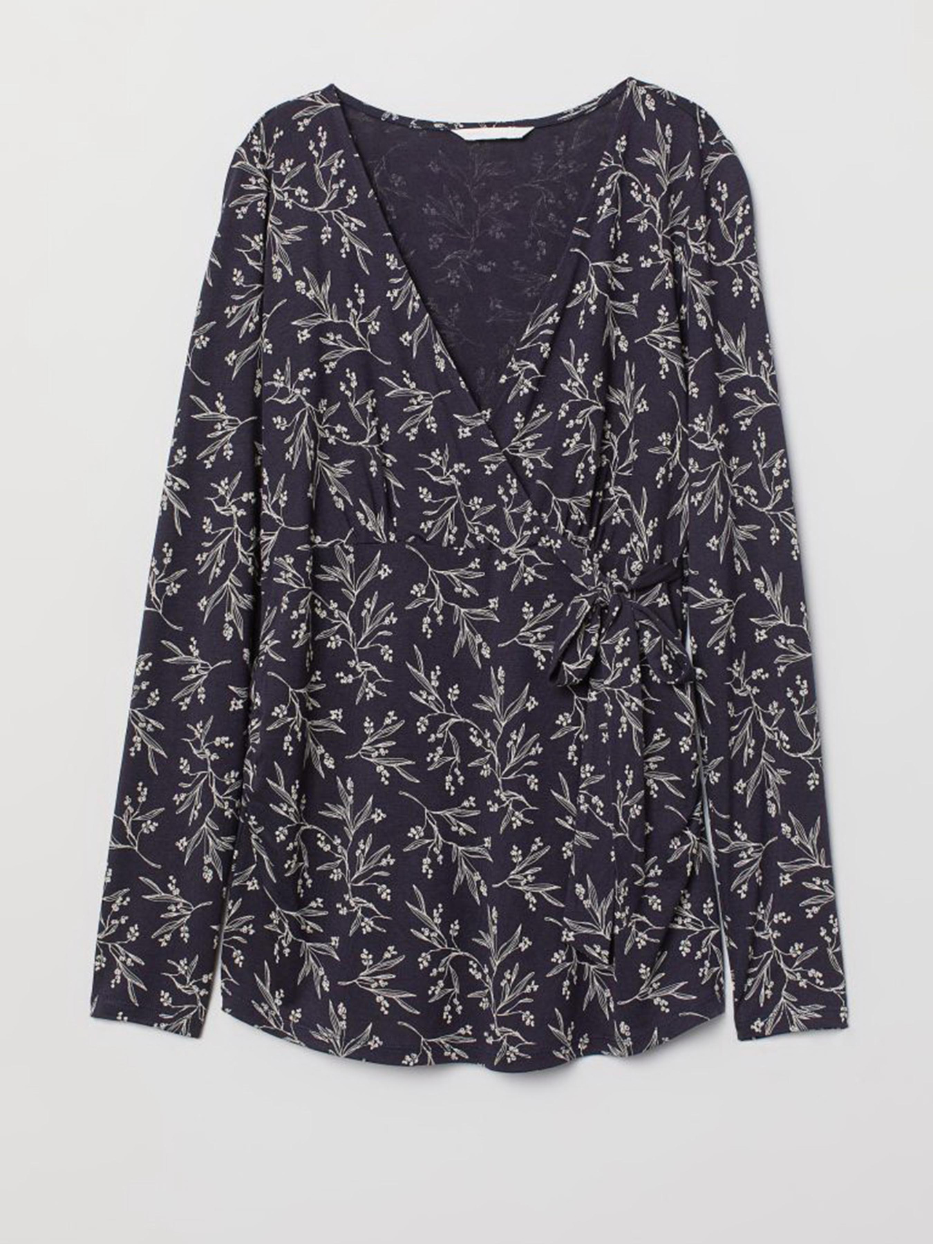 Блуза H&M модель 6544078abr_Темно-синий Фото