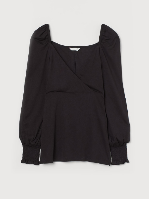 Блуза H&M модель 8409092dm_Черный Фото