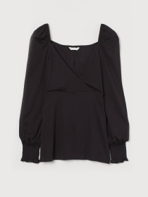 Блуза H&M модель 8409092dm_Черный Фото