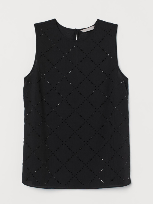 Блуза H&M модель 7858270log_Черный Фото