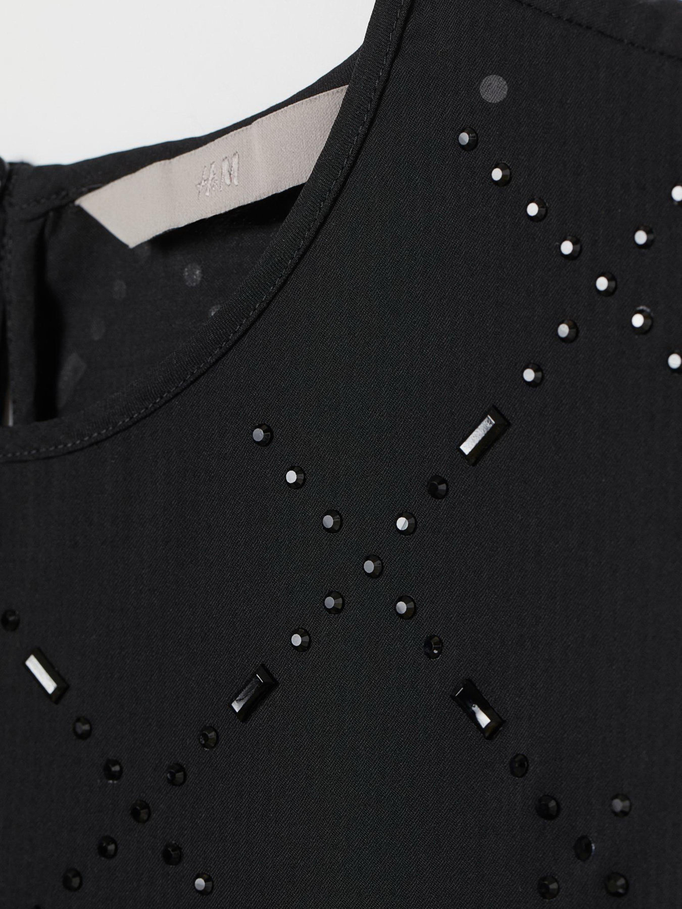 Блуза H&M модель 7858270log_Черный Фото