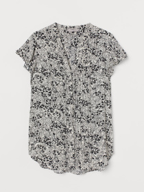 Блуза H&M модель 8723781abr_Черно-белый Фото