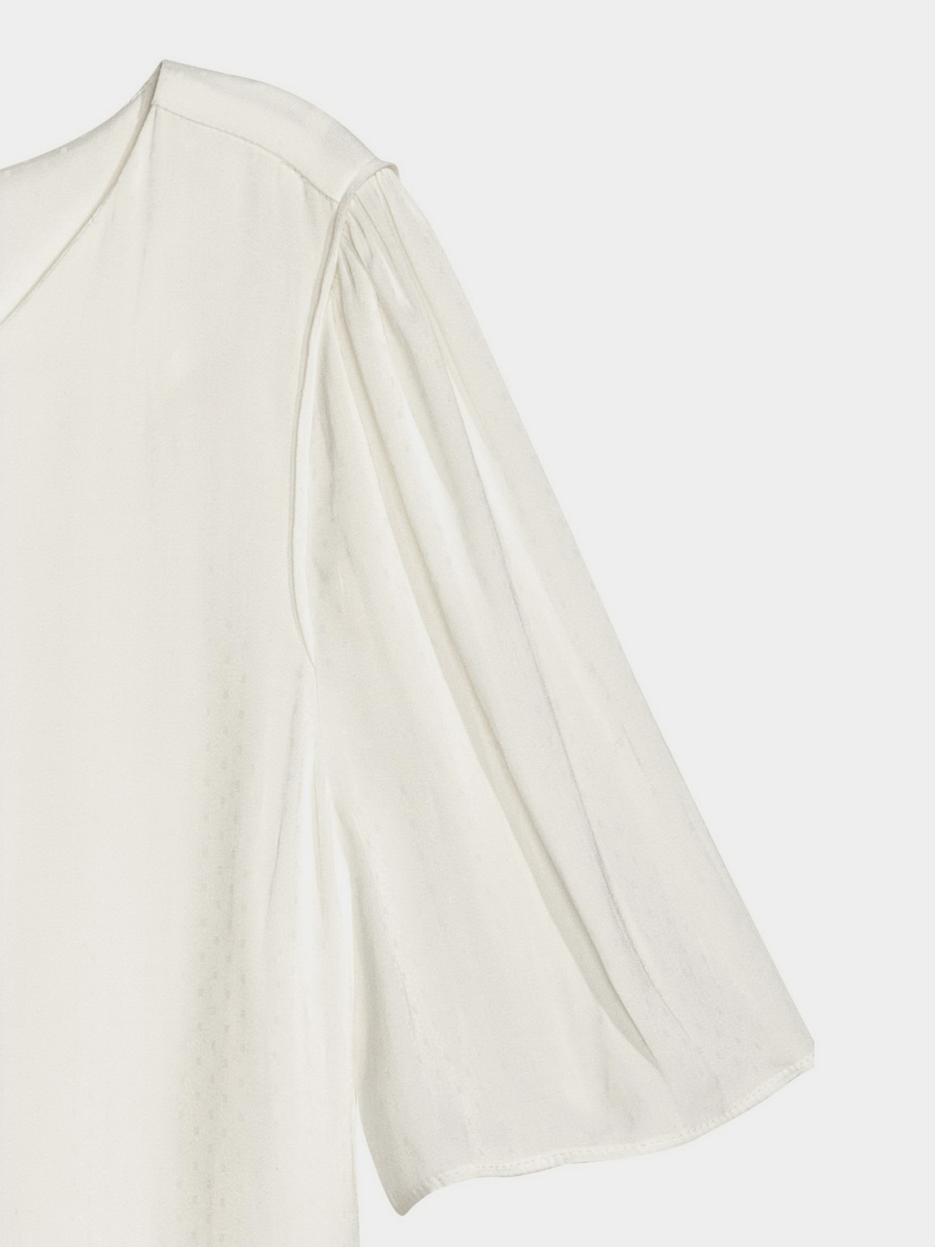 Блуза H&M модель 5025895log_Молочный Фото