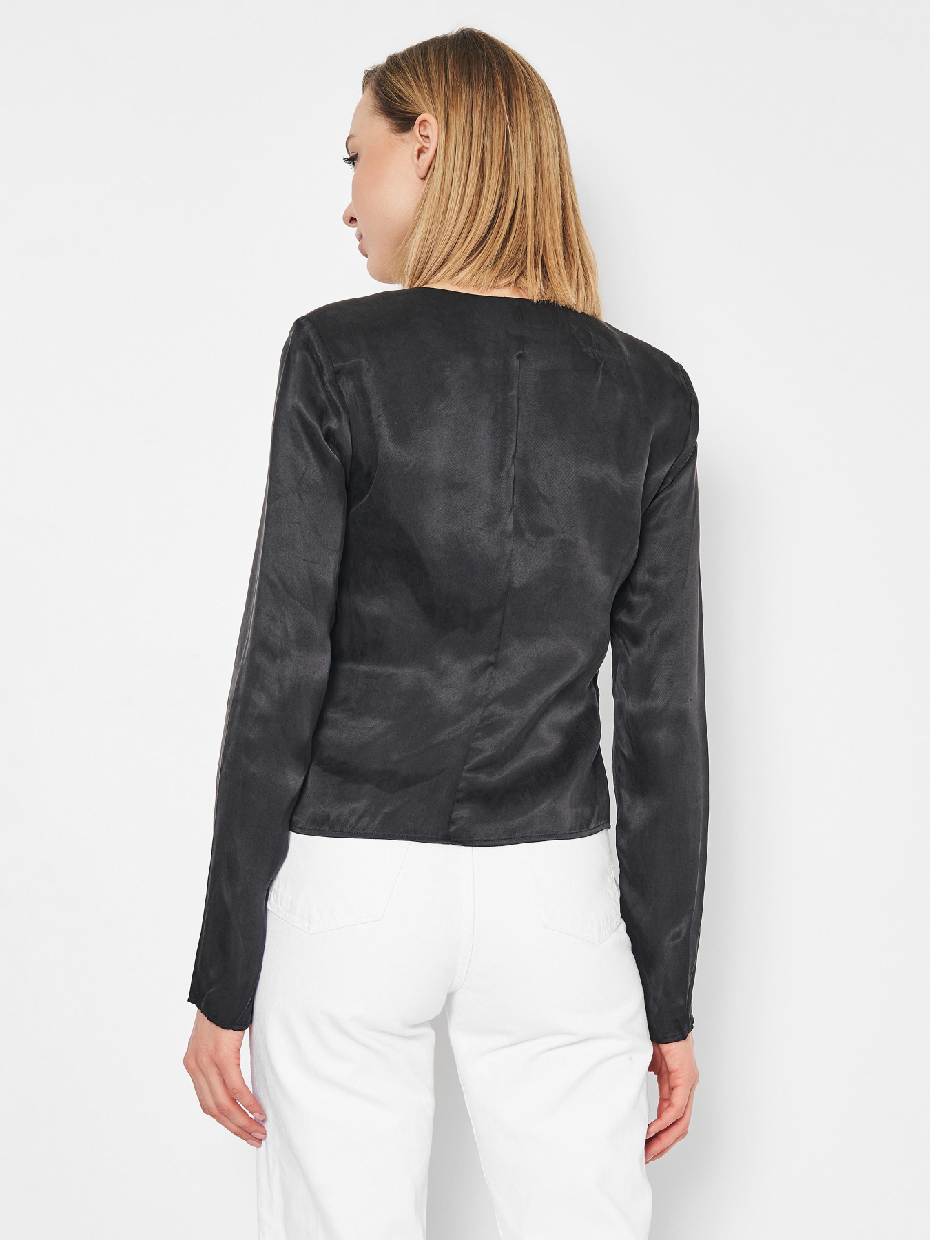 Блуза H&M модель 1042312abr_Черный Фото