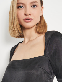 Блуза H&M модель 1042312abr_Черный Фото