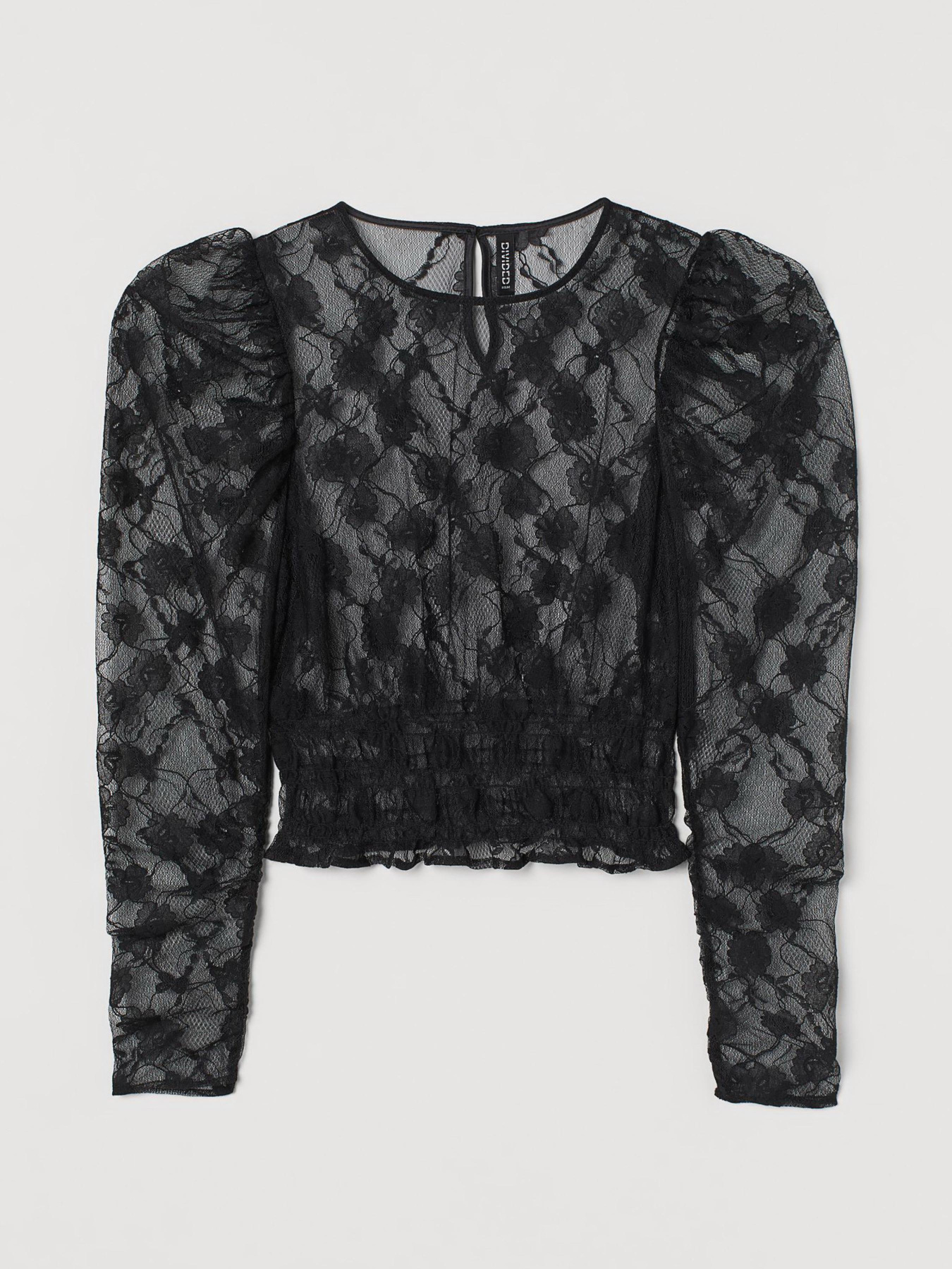 Блуза H&M модель 8884552dm_Черный Фото