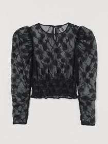 Блуза H&M модель 8884552dm_Черный Фото