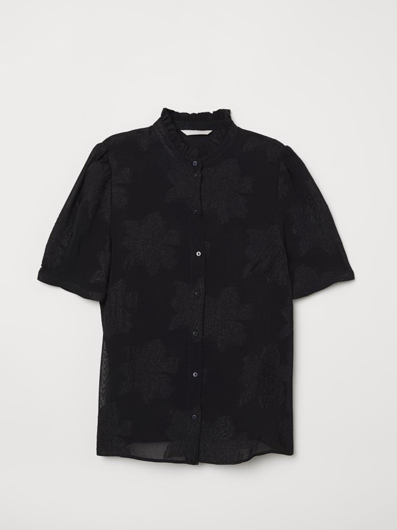 Блуза H&M модель 7029828dlog_Черный Блуза H&M модель 7029828dlog_Черный Фото