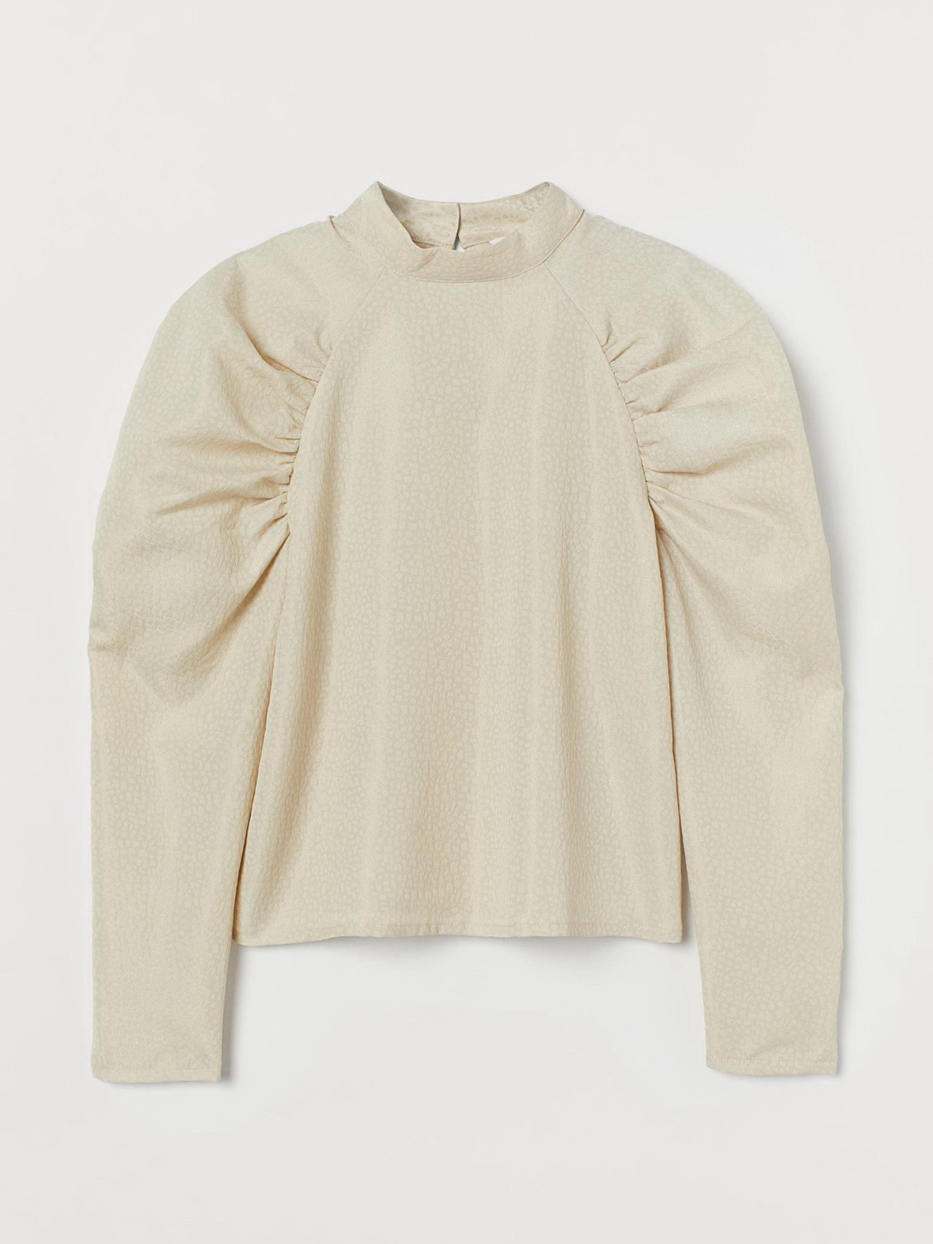 Блуза H&M модель 9426432bar_Светло-бежевый Фото