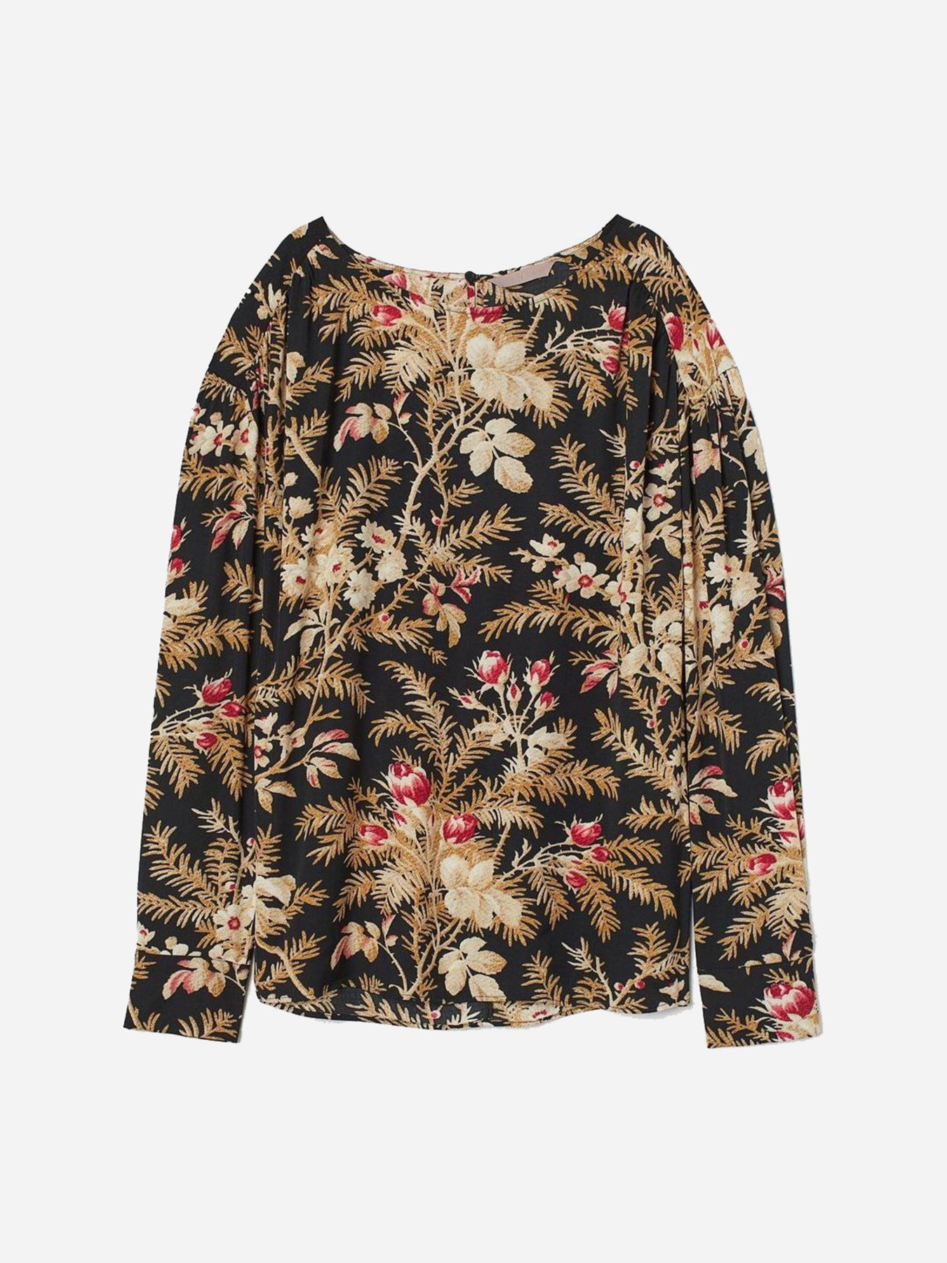 Блуза H&M модель 8171501log_Черный Фото