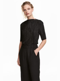 Блуза H&M модель 4925465log_Черный Фото