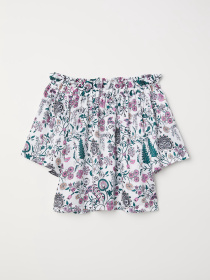 Блуза H&M модель 6220437bar_Белый Фото