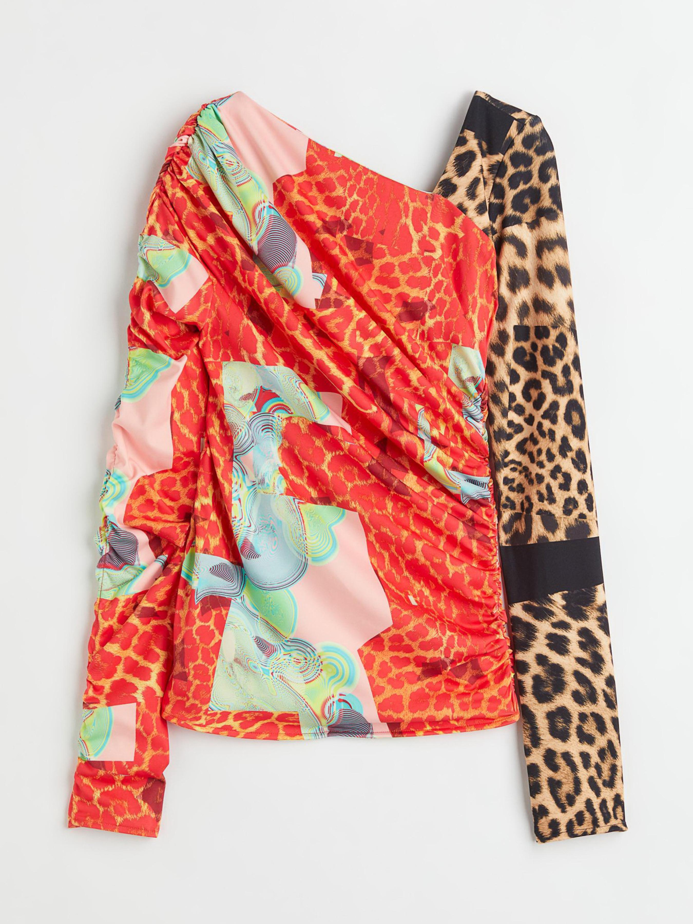 Блуза H&M модель 1053260ral_Комбинированный Фото