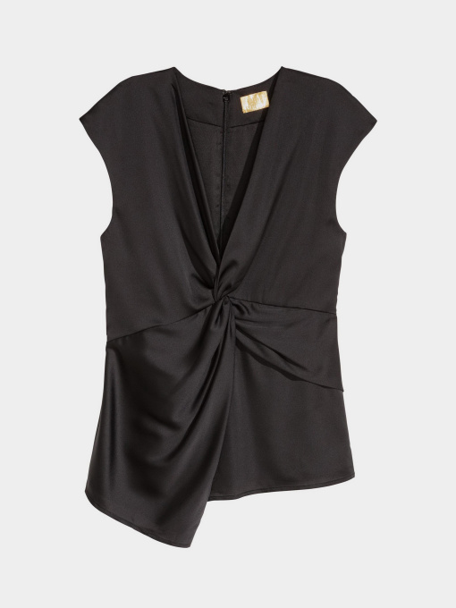 Блуза H&M модель 5658206log_Черный Фото