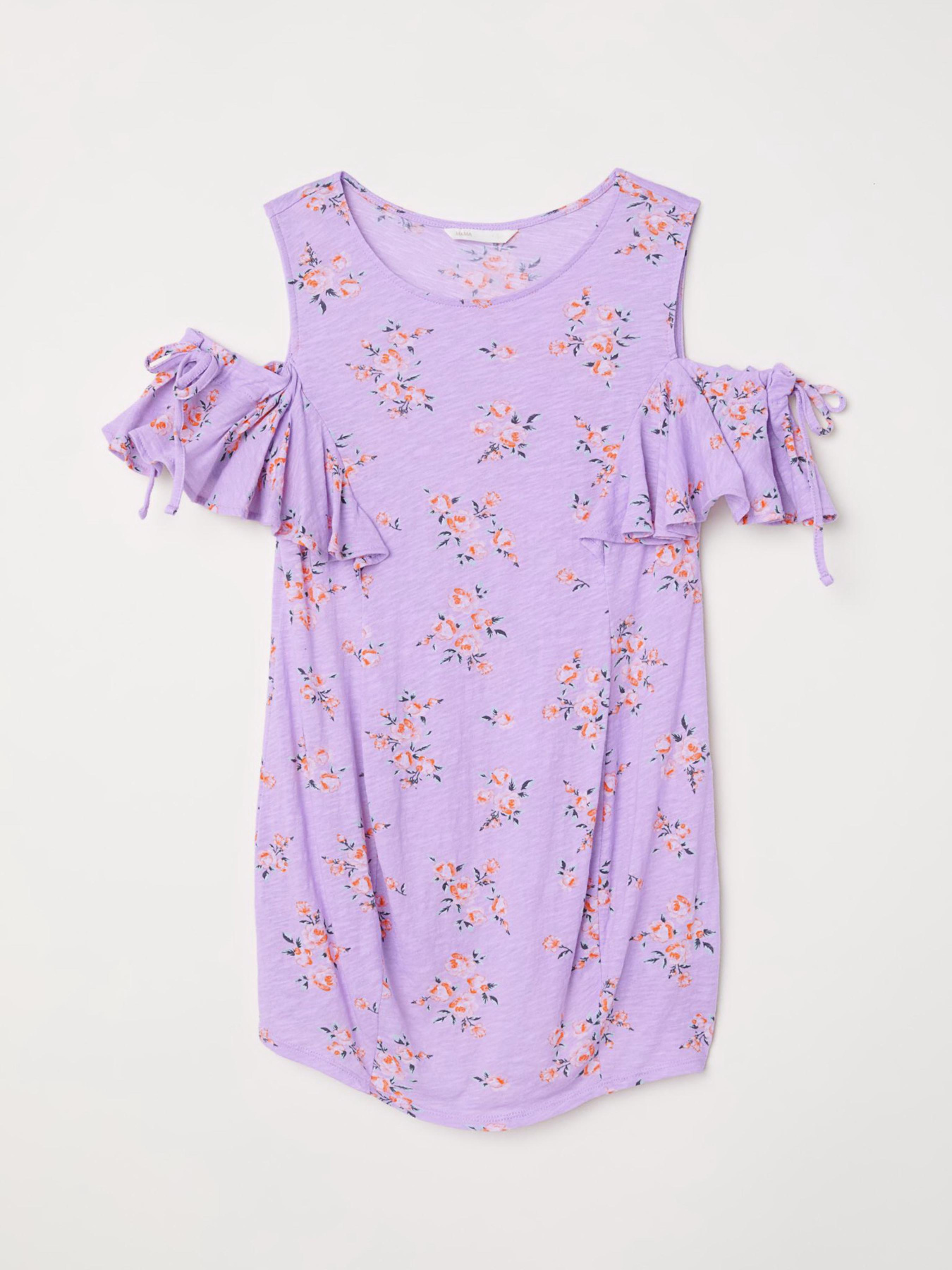 Блуза H&M модель 5900807log_Лавандовый Фото