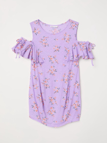 Блуза H&M модель 5900807log_Лавандовый Фото