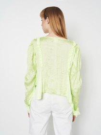 Блуза H&M модель 9585633abr_Салатовый Фото