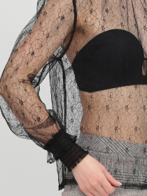 Блуза H&M модель 7815921abr_Черный Блуза H&M модель 7815921abr_Черный Фото