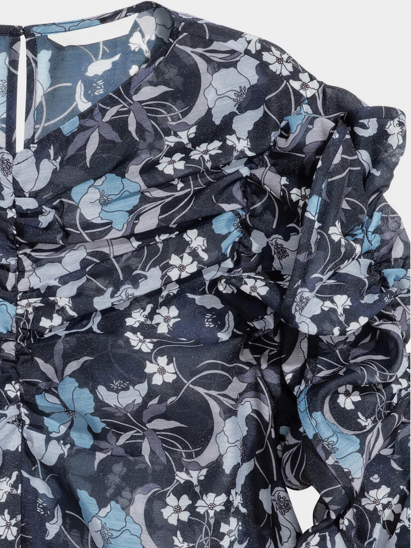 Блуза H&M модель 5641546dlog_Темно-синий Фото