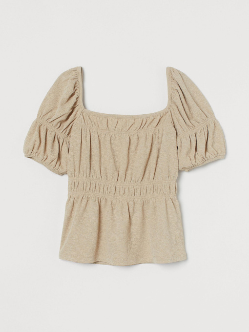 Блуза H&M модель 9288712abr_Бежевый Фото