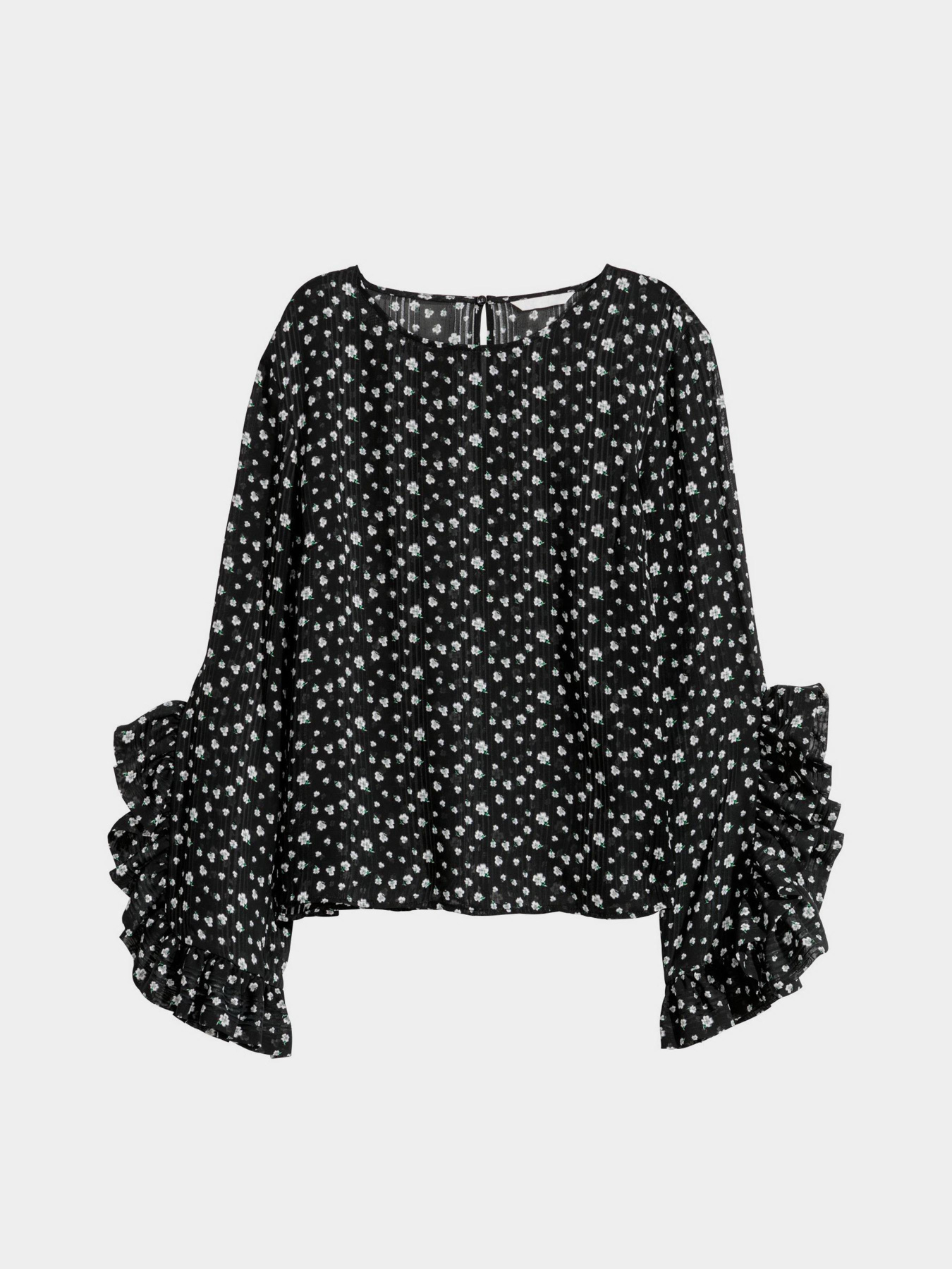 Блуза H&M модель 6110507dlog_Черный Фото