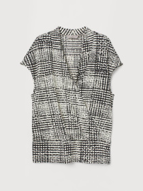 Блуза H&M модель 7719701wer_Черно-белый Фото